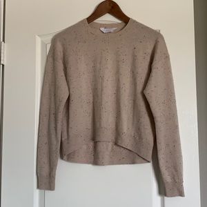Cashmere crew neck sweater